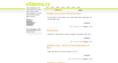 Desktop Screenshot of ezdarma.cz