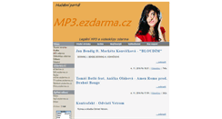Desktop Screenshot of mp3.ezdarma.cz